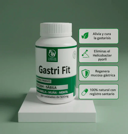 Gastri Fit - Cura la gastritis y elimina el Helicobacter pylori