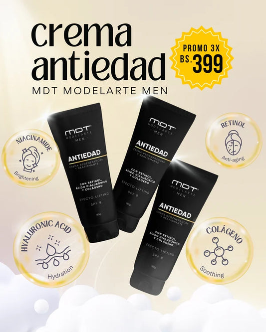MDT Modelarte Men – Crema Antiedad