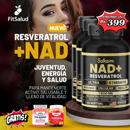 NAD + RESVERATROL 1500mg