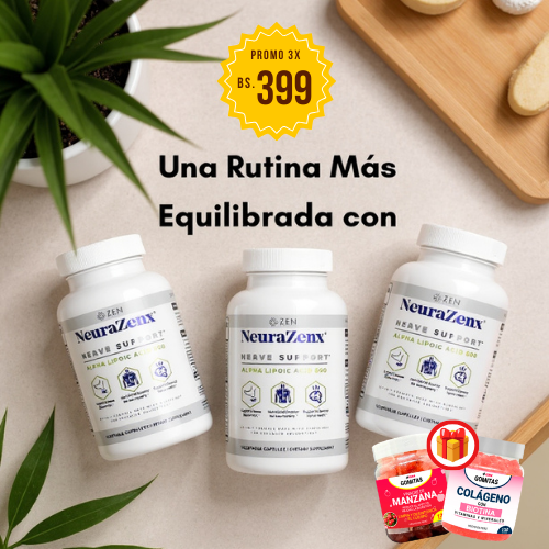 Neurazenx +  2 gomitas funcionales